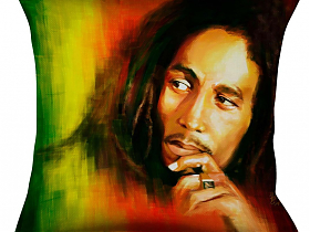 Декоративные наволочки Garden Bob Marley