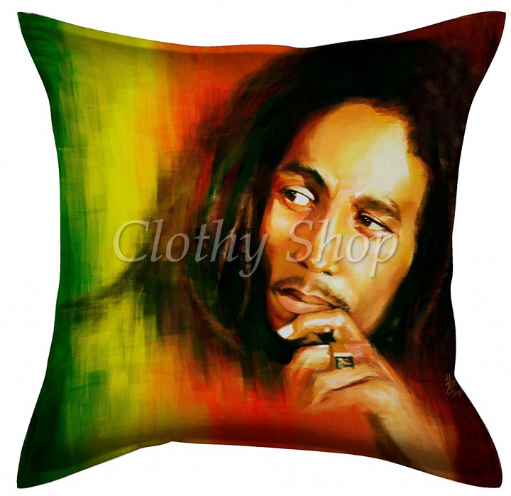 Декоративные наволочки Garden Bob Marley